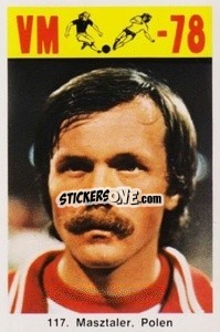 Sticker Masztaler - Fodbold Argentina 1978
 n. 117 - LIBERO VM
