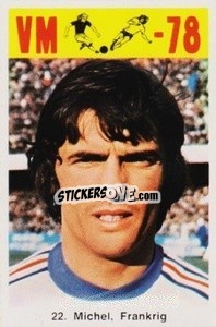 Sticker Michel - Fodbold Argentina 1978
 n. 22 - LIBERO VM
