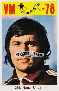 Sticker Nagy - Fodbold Argentina 1978
 - LIBERO VM
