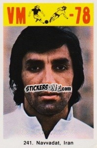 Sticker Navvadat - Fodbold Argentina 1978
 - LIBERO VM
