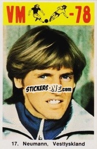 Sticker Neumann - Fodbold Argentina 1978
 n. 17 - LIBERO VM
