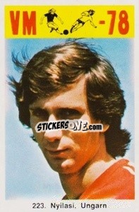 Sticker Nyilasi - Fodbold Argentina 1978
 n. 223 - LIBERO VM
