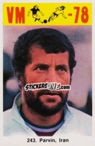 Sticker Parvin - Fodbold Argentina 1978
 n. 243 - LIBERO VM
