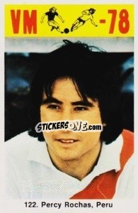 Sticker Percy Rochas - Fodbold Argentina 1978
 - LIBERO VM
