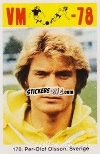 Sticker Per-Olof Olsson - Fodbold Argentina 1978
 - LIBERO VM

