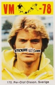 Sticker Per-Olof Olsson - Fodbold Argentina 1978
 n. 170 - LIBERO VM

