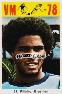 Sticker Pilinho - Fodbold Argentina 1978
 n. 51 - LIBERO VM
