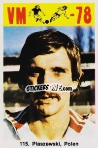 Sticker Plaszewski - Fodbold Argentina 1978
 n. 115 - LIBERO VM
