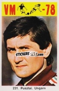 Sticker Puszlai - Fodbold Argentina 1978
 n. 231 - LIBERO VM
