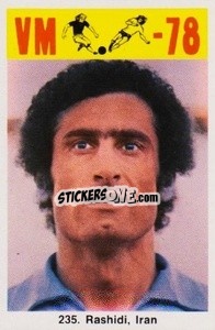 Sticker Rashidi - Fodbold Argentina 1978
 - LIBERO VM
