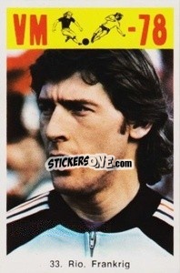 Figurina Rio - Fodbold Argentina 1978
 n. 33 - LIBERO VM
