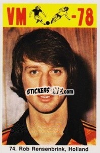 Sticker Rob Rensenbrink