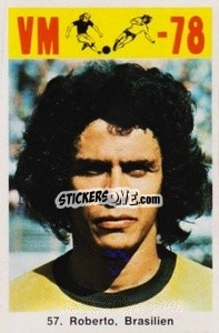 Sticker Roberto - Fodbold Argentina 1978
 n. 57 - LIBERO VM
