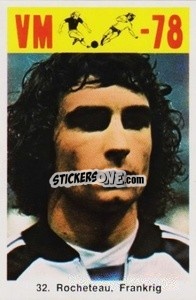 Sticker Rocheteau - Fodbold Argentina 1978
 n. 32 - LIBERO VM
