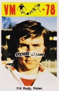 Sticker Rudy - Fodbold Argentina 1978
 - LIBERO VM
