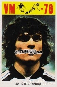 Sticker Six - Fodbold Argentina 1978
 n. 39 - LIBERO VM
