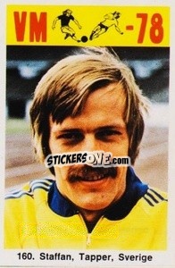 Sticker Staffan Tapper - Fodbold Argentina 1978
 n. 160 - LIBERO VM
