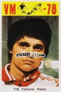 Sticker Terlecki - Fodbold Argentina 1978
 n. 119 - LIBERO VM
