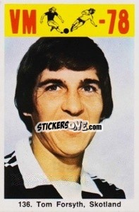 Sticker Tom Forsyth - Fodbold Argentina 1978
 n. 136 - LIBERO VM
