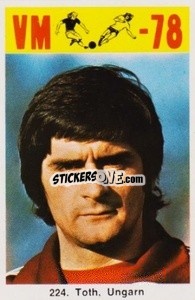 Sticker Toth - Fodbold Argentina 1978
 n. 224 - LIBERO VM
