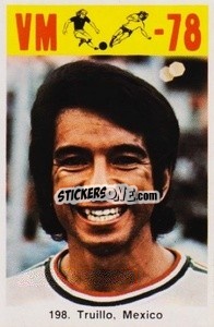 Sticker Truillo - Fodbold Argentina 1978
 n. 198 - LIBERO VM
