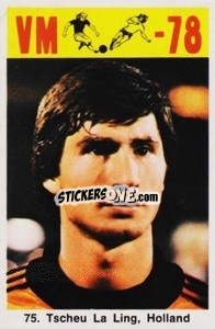 Sticker Tscheu La Leng - Fodbold Argentina 1978
 - LIBERO VM
