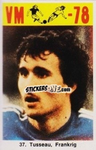 Sticker Tusseau - Fodbold Argentina 1978
 - LIBERO VM
