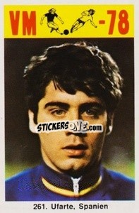 Figurina Ufarte - Fodbold Argentina 1978
 n. 261 - LIBERO VM
