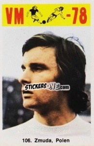 Sticker Zmuda - Fodbold Argentina 1978
 - LIBERO VM
