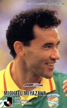 Figurina Michael Miyazawa - J League 1995 n. 62 - calbee
