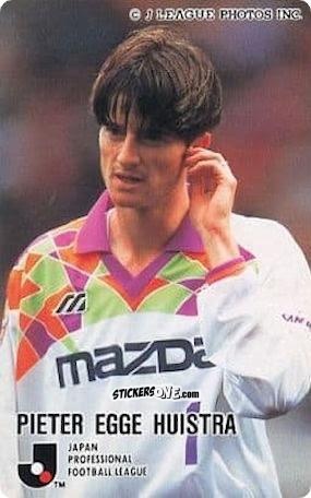 Figurina Pieter Huistra - J League 1995 n. 131 - calbee
