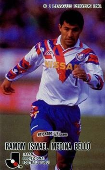 Sticker Ramon Medina Bello - J League 1995 n. 91 - calbee
