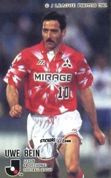 Cromo Uwe Bein - J League 1995 n. 118 - calbee
