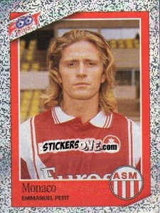 Sticker Emmanuel Petit - FOOT 2006-2007 - Panini