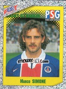 Sticker Marco Simone - FOOT 2006-2007 n. 10 - Panini