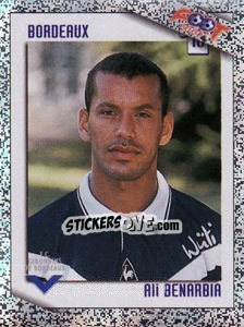 Cromo Ali Benarbia - FOOT 2006-2007 - Panini