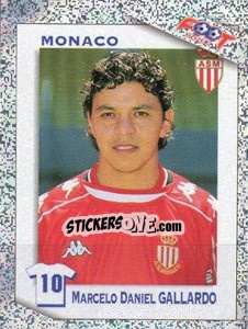 Cromo Marcelo Daniel Gallardo - FOOT 2006-2007 - Panini