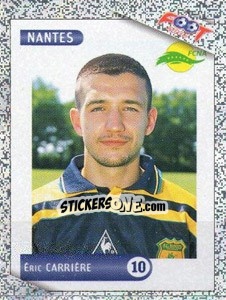 Sticker éric Carrière - FOOT 2006-2007 n. 15 - Panini