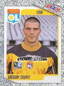 Sticker Grégory Coupet - FOOT 2006-2007 n. 18 - Panini