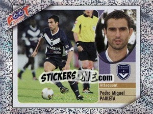 Sticker Pedro Miguel Pauleta - FOOT 2006-2007 - Panini