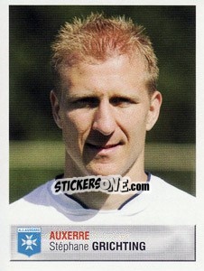 Cromo Stéphane Grichting - FOOT 2006-2007 - Panini