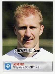 Sticker Stéphane Grichting - FOOT 2006-2007 - Panini