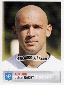Sticker Johan Radet - FOOT 2006-2007 n. 37 - Panini