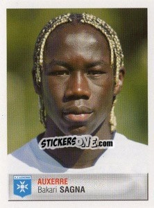 Sticker Bacary Sagna - FOOT 2006-2007 - Panini