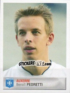 Sticker Benoît Pedretti - FOOT 2006-2007 - Panini