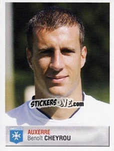 Sticker Benoît Cheyrou - FOOT 2006-2007 - Panini