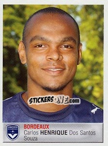 Sticker Carlos Henrique Dos Santos Souza - FOOT 2006-2007 n. 54 - Panini