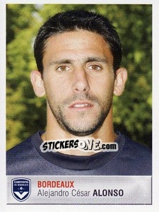 Sticker Alejandro César Alonso - FOOT 2006-2007 - Panini