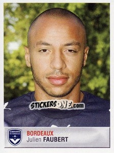 Sticker Julien Faubert - FOOT 2006-2007 n. 61 - Panini