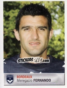 Sticker Menegazzo Fernando - FOOT 2006-2007 n. 62 - Panini
